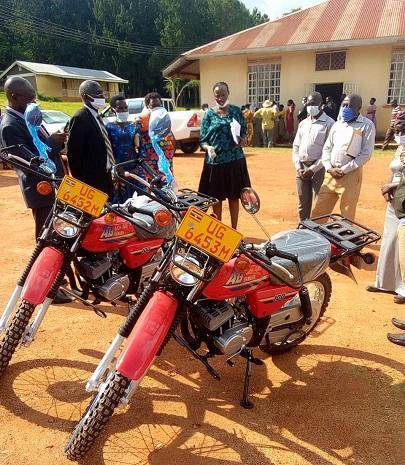 BRAND NEW MOTORCYCLES FOR HEALTH WORKERS
